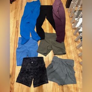 S, XS, 2, 4 Lululeom bottoms bundle